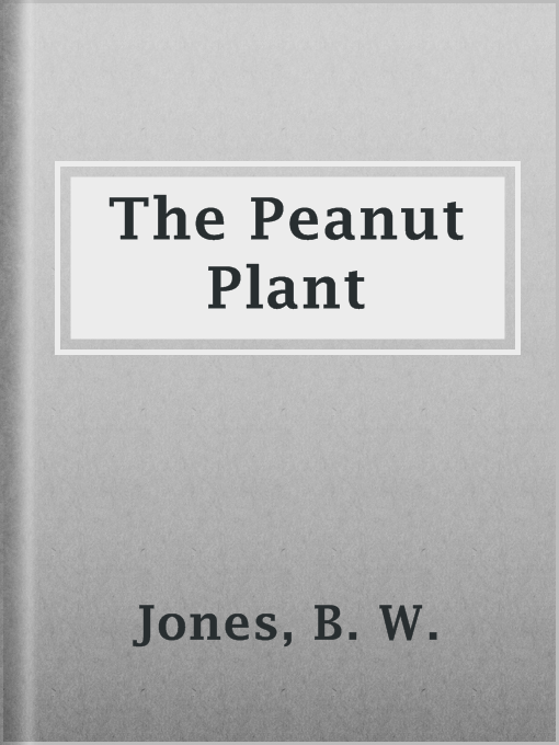 Cover image for The Peanut Plant